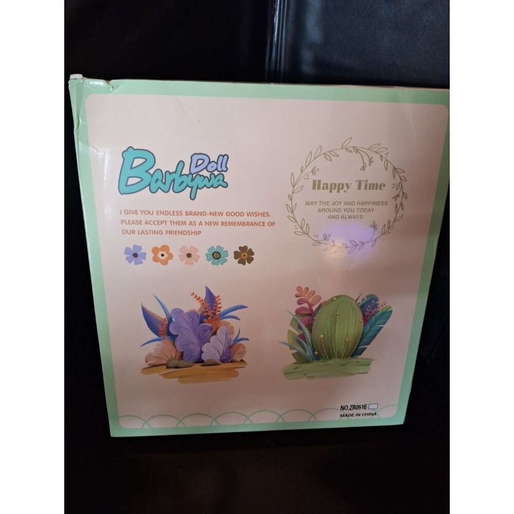 Doll Barbywa 8 Pack Mini Dolls 4 inch Animal Theme Ages 3+ - Picture 2 of 3